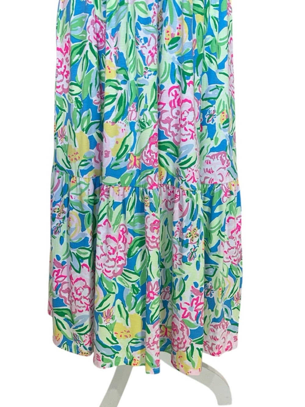 Lilly Pulitzer Bayleigh Flutter Sleeve Midi Dress Grove Garden Print NWOT Size 6 - Picture 6 of 13